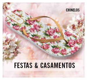 Chinelos Personalizados para Festas e Casamentos - Crie o Seu ! -