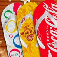 Chinelos personalizados, uma tática de marketing a seus pés.