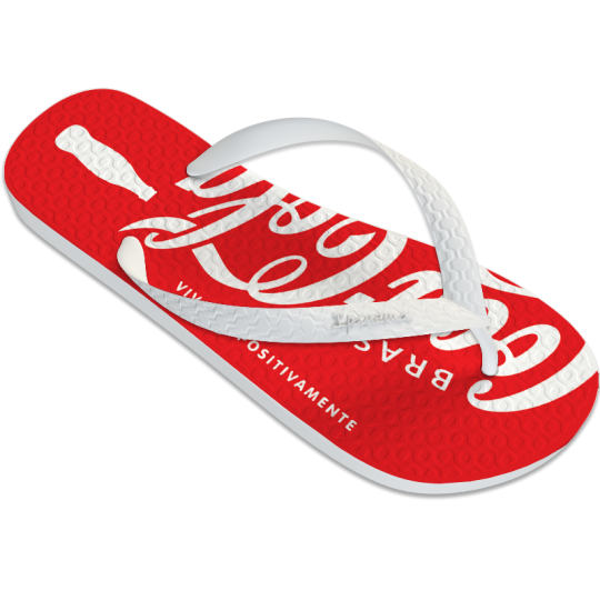 chinelo da coca cola preço